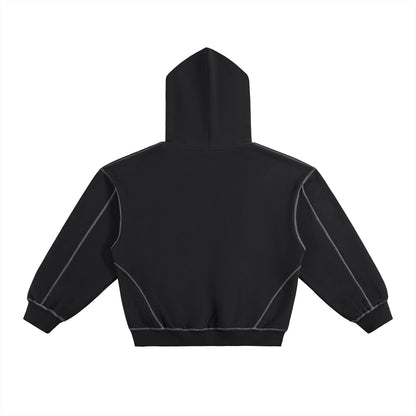 Contrast Boxy Hoodie| HD-CS02