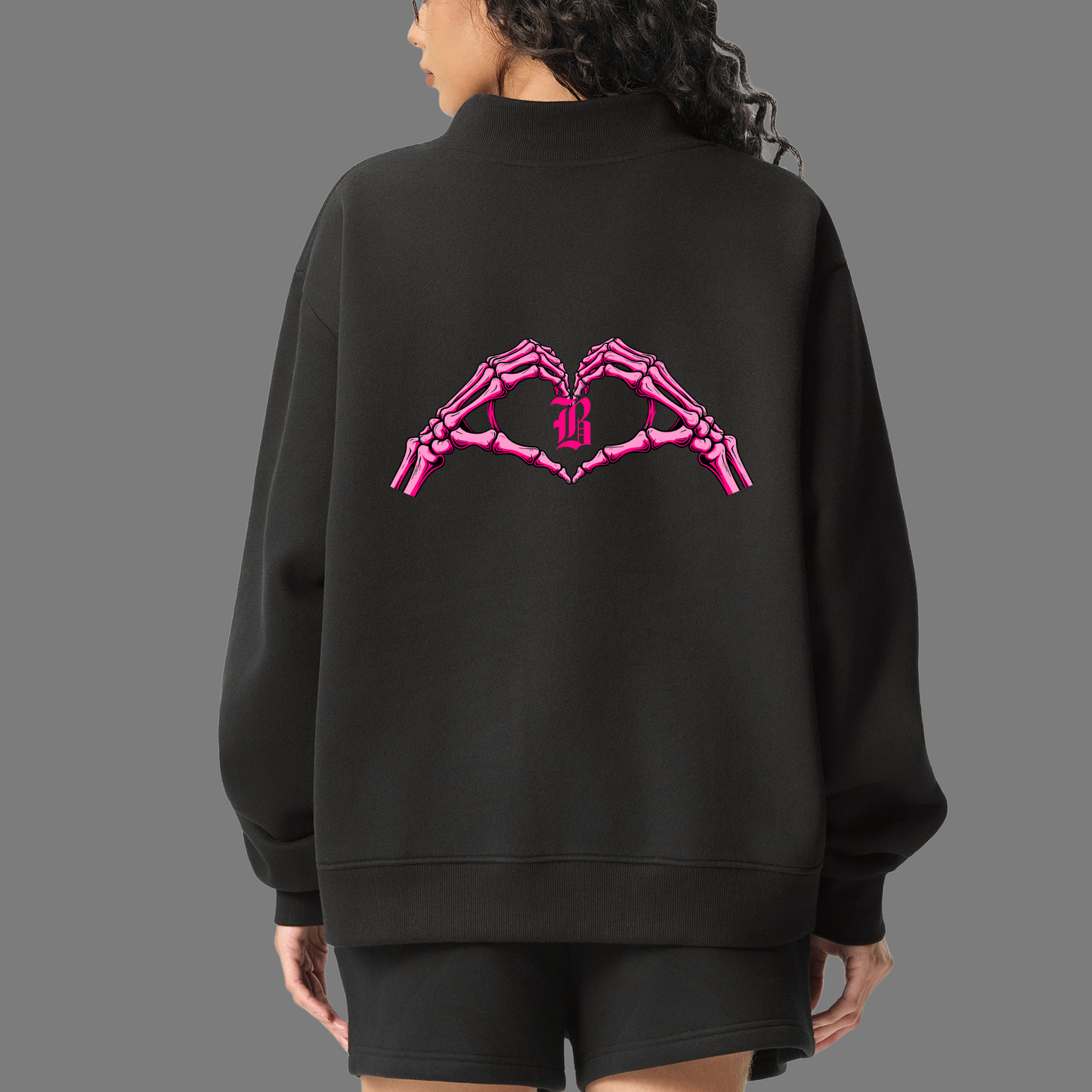 Custom Initials Sweatshirt – 350 GSM Fleece