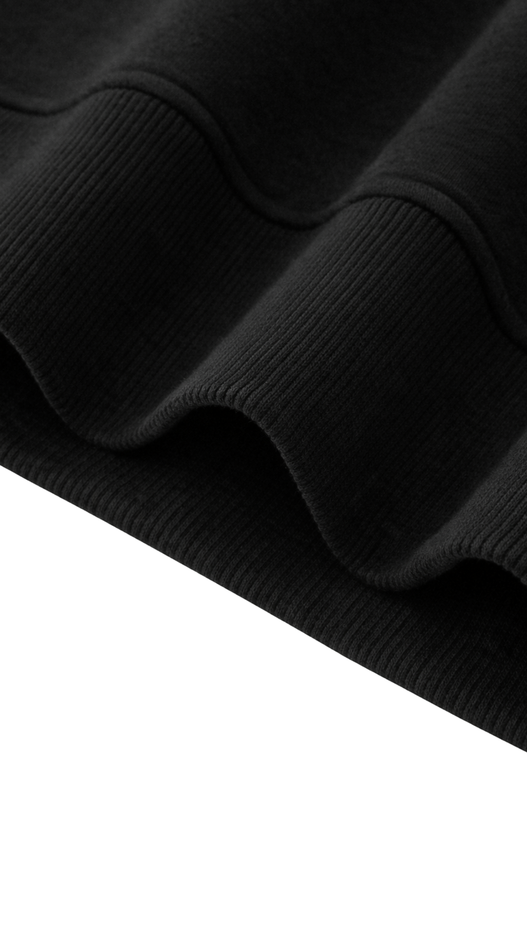 Black Fleece Sweatshirt | Plush Hours