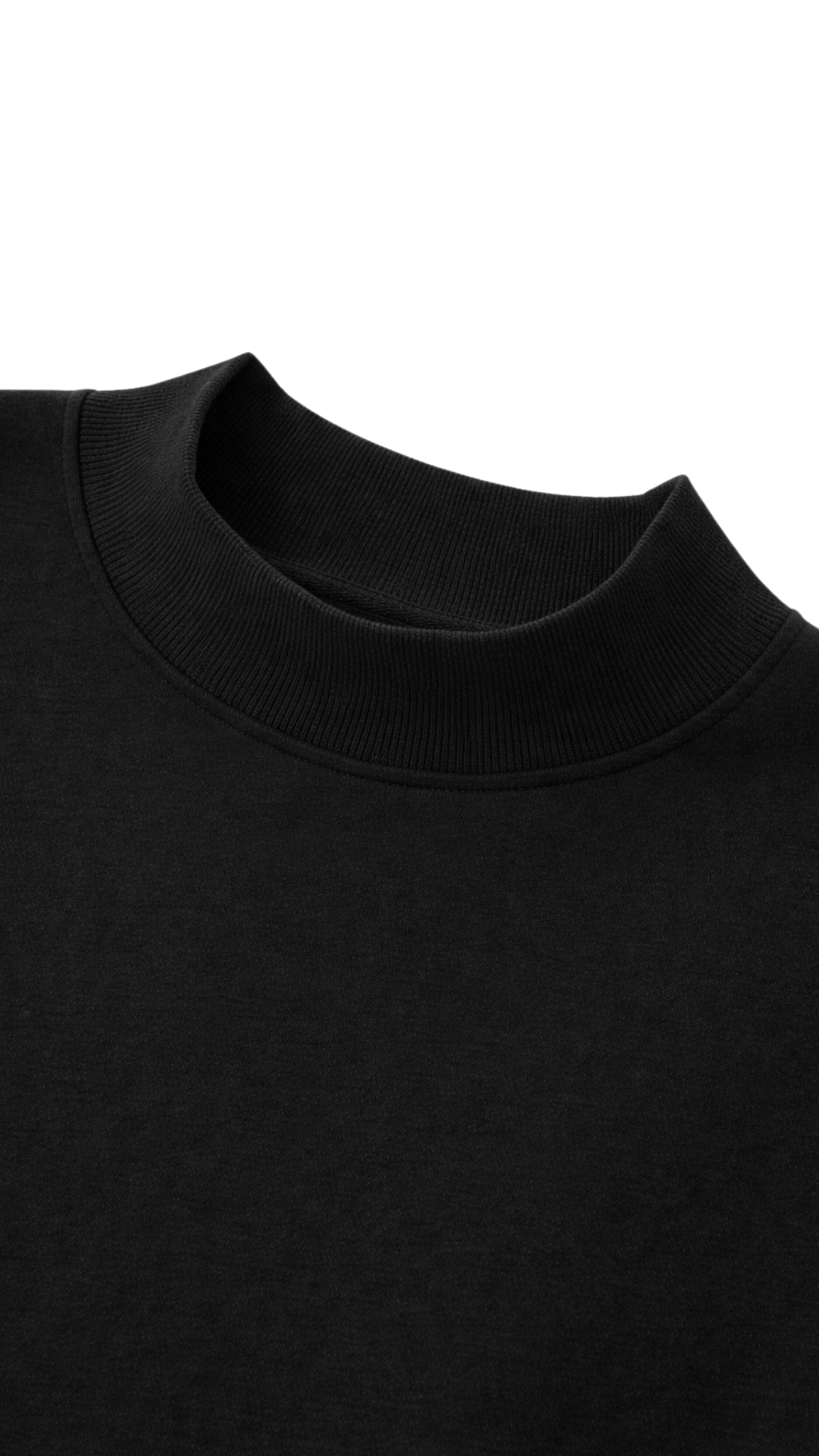Black Fleece Sweatshirt | Plush Hours