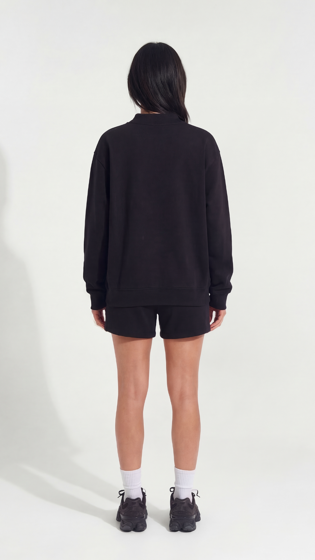 Black Fleece Sweatshirt | Plush Hours