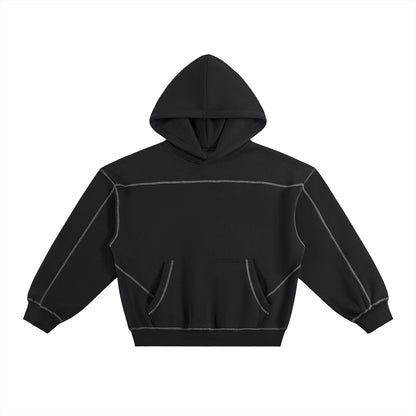 Contrast Boxy Hoodie| HD-CS02