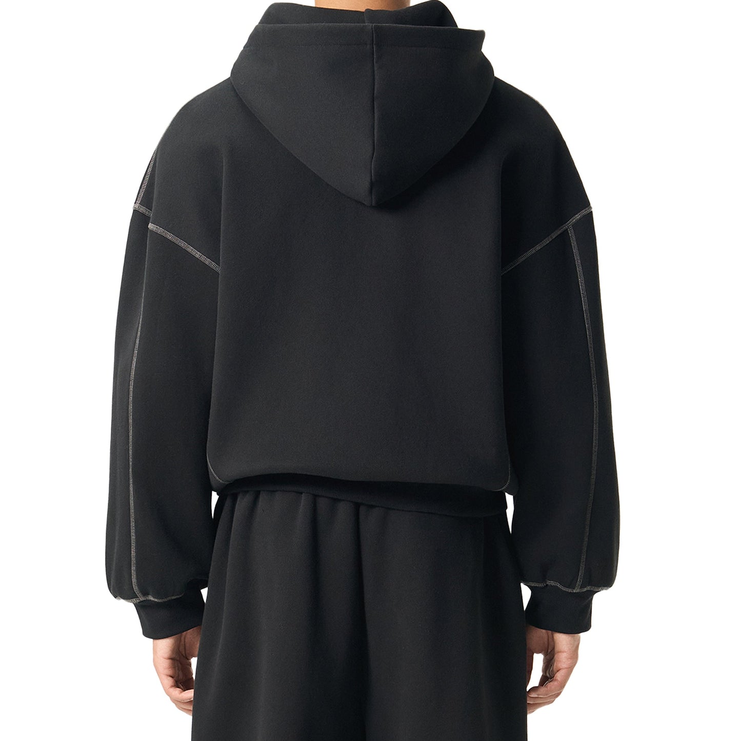Contrast Zip Hoodie | HD-CS01